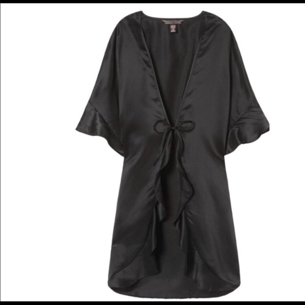 Victoria’s Secret Black kimono. One size fits all